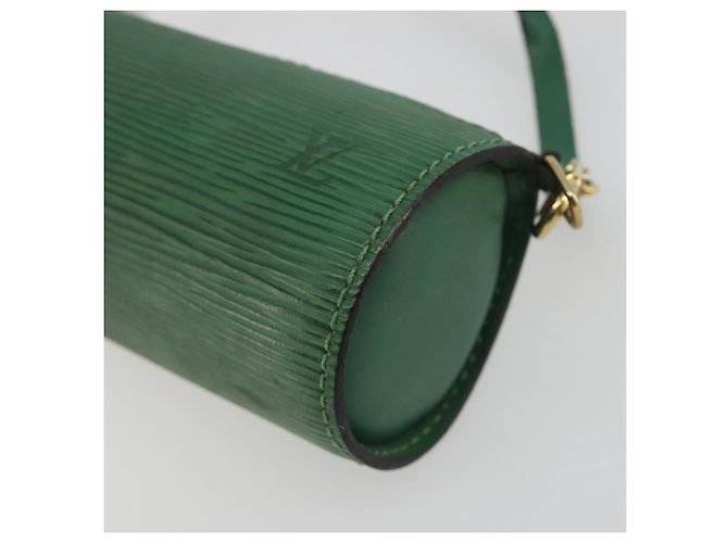 LOUIS VUITTON Epi Soufflot Pouch Green LV Auth 187622 Verde - vista 14