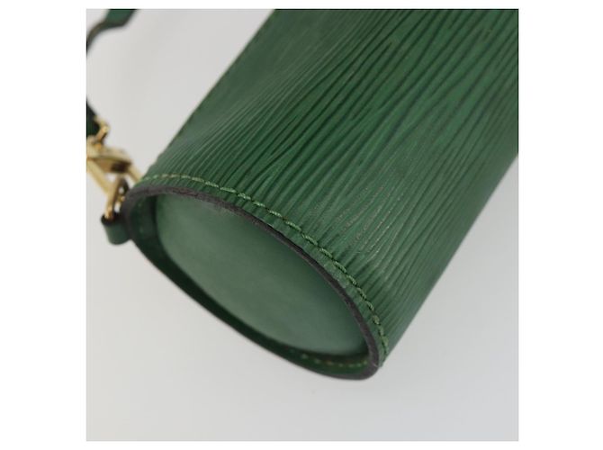 LOUIS VUITTON Epi Soufflot Pouch Green LV Auth 187622 Verde - vista 17