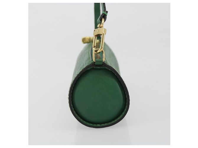 LOUIS VUITTON Epi Soufflot Pouch Green LV Auth 187622 Verde - vista 3
