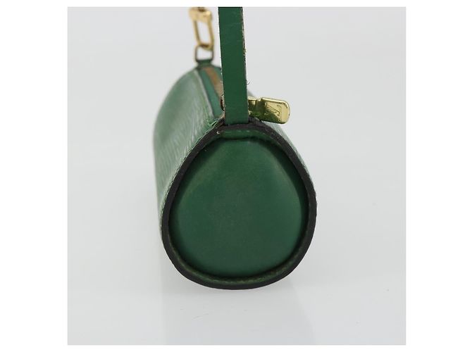 LOUIS VUITTON Epi Soufflot Pouch Green LV Auth 187622 Verde - vista 4