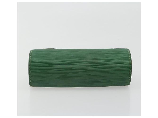 LOUIS VUITTON Epi Soufflot Pouch Green LV Auth 187622 Verde - vista 5