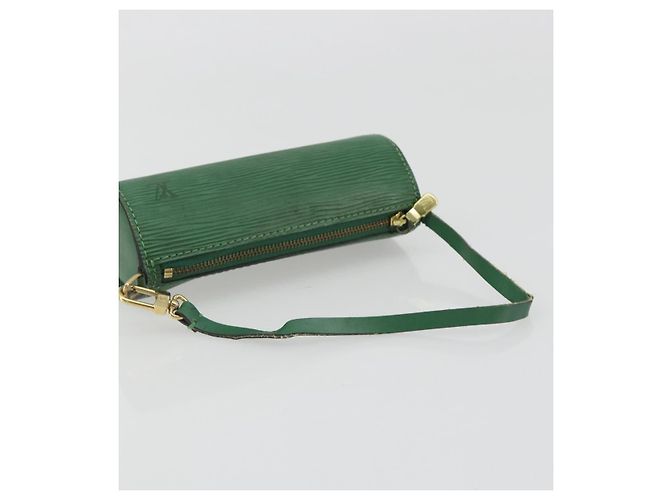 LOUIS VUITTON Epi Soufflot Pouch Green LV Auth 187622 Verde - vista 7