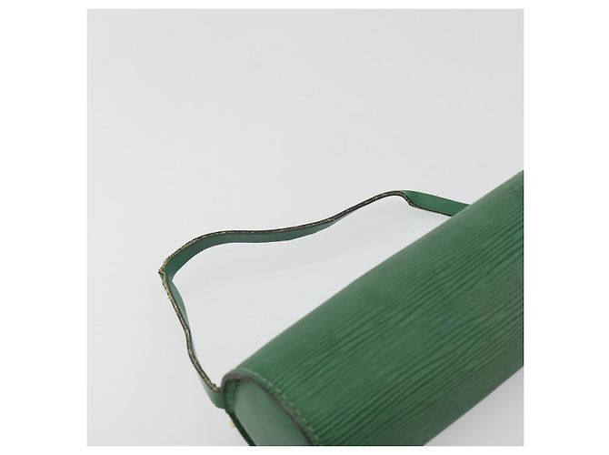 LOUIS VUITTON Epi Soufflot Pouch Green LV Auth 187622 Verde - vista 8