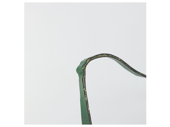LOUIS VUITTON Epi Soufflot Pouch Green LV Auth 187622 Verde - vista 9