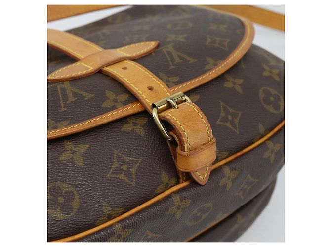 LOUIS VUITTON Borsa a Spalla Monogram Saumur 30 M42256 LV Auth am11998A Monogramma - vista 10
