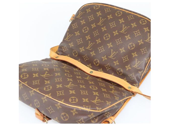 LOUIS VUITTON Borsa a Spalla Monogram Saumur 30 M42256 LV Auth am11998A Monogramma - vista 18
