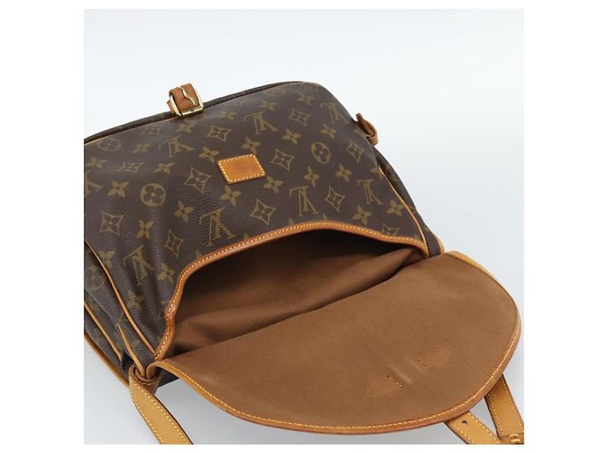 LOUIS VUITTON Borsa a Spalla Monogram Saumur 30 M42256 LV Auth am11998A Monogramma - vista 20