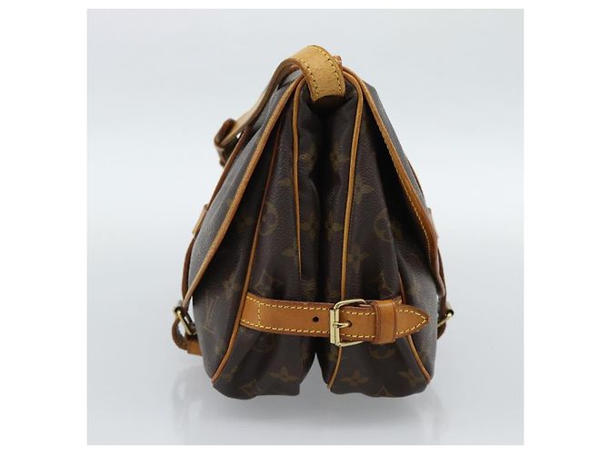 LOUIS VUITTON Borsa a Spalla Monogram Saumur 30 M42256 LV Auth am11998A Monogramma - vista 3