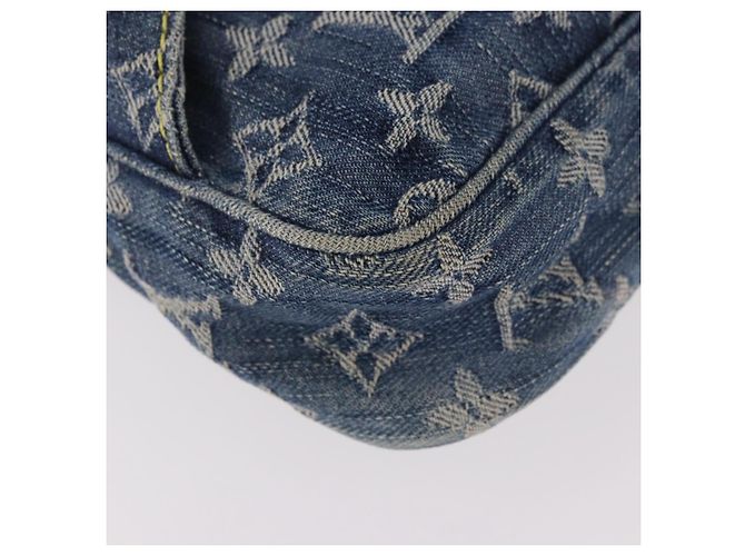 LOUIS VUITTON Monogram Denim Bum Bag Body Bag Blue M95347 LV Auth 189722SAV - vista 15