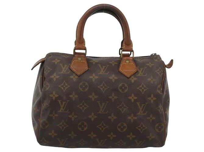 LOUIS VUITTON Borsa Monogram Speedy 25 M41528 LV Auth hk3902 Monogramma - vista 13