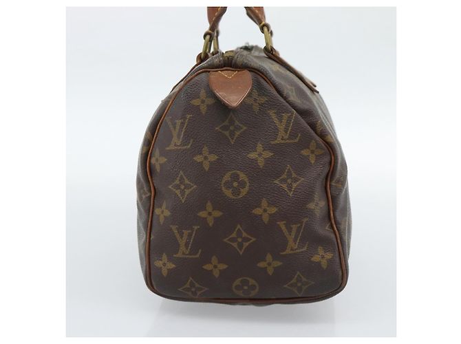 LOUIS VUITTON Borsa Monogram Speedy 25 M41528 LV Auth hk3902 Monogramma - vista 3
