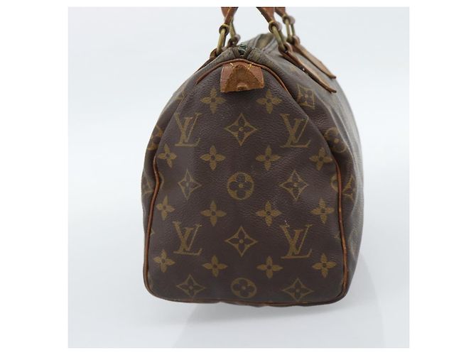 LOUIS VUITTON Borsa Monogram Speedy 25 M41528 LV Auth hk3902 Monogramma - vista 4