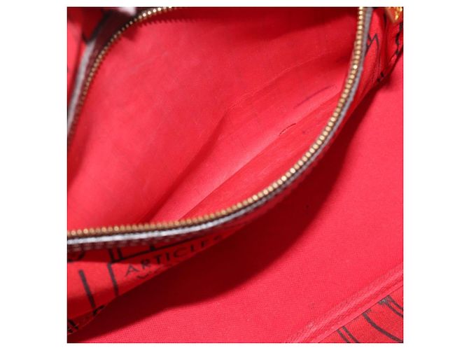 LOUIS VUITTON Damier Ebene Neverfull PM Tote Bag N51109 LV Auth ep15024 - vista 11