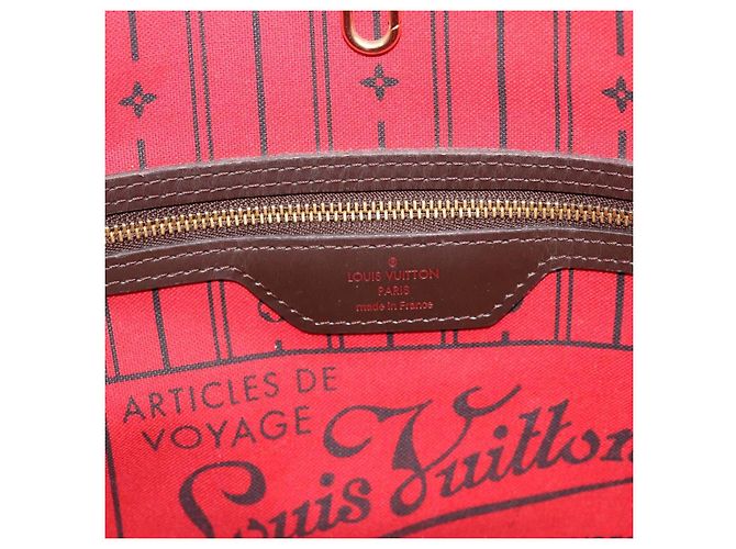 LOUIS VUITTON Damier Ebene Neverfull PM Tote Bag N51109 LV Auth ep15024 - vista 17