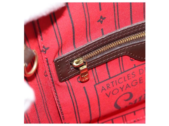 LOUIS VUITTON Damier Ebene Neverfull PM Tote Bag N51109 LV Auth ep15024 - vista 20