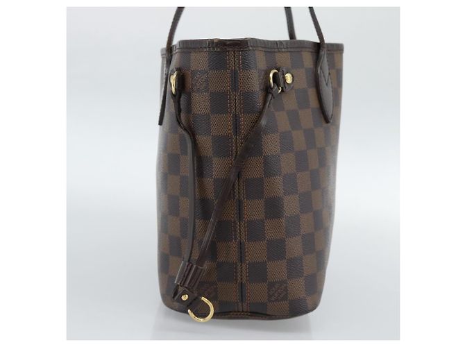 LOUIS VUITTON Damier Ebene Neverfull PM Tote Bag N51109 LV Auth ep15024 - vista 3