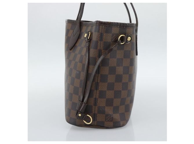 LOUIS VUITTON Damier Ebene Neverfull PM Tote Bag N51109 LV Auth ep15024 - vista 4