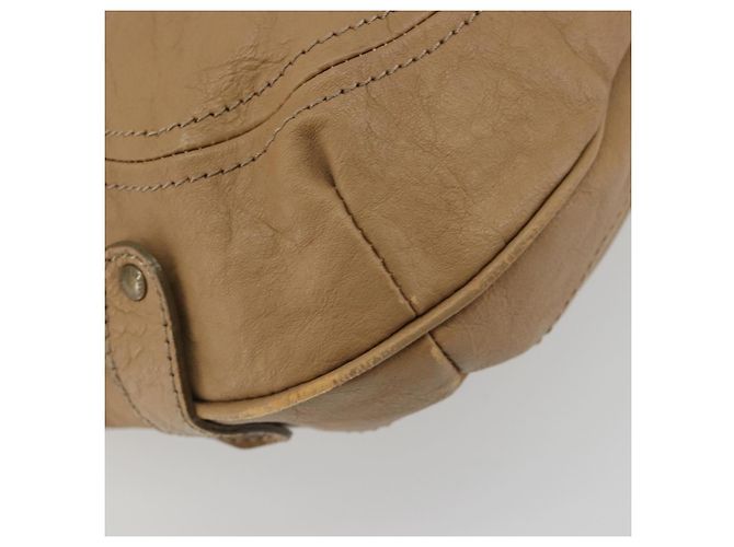 Borsa a Spalla BURBERRY Blue Label in Pelle 2way Beige Auth 188582 - vista 19