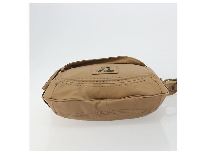 Borsa a Spalla BURBERRY Blue Label in Pelle 2way Beige Auth 188582 - vista 5