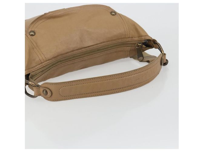 Borsa a Spalla BURBERRY Blue Label in Pelle 2way Beige Auth 188582 - vista 7