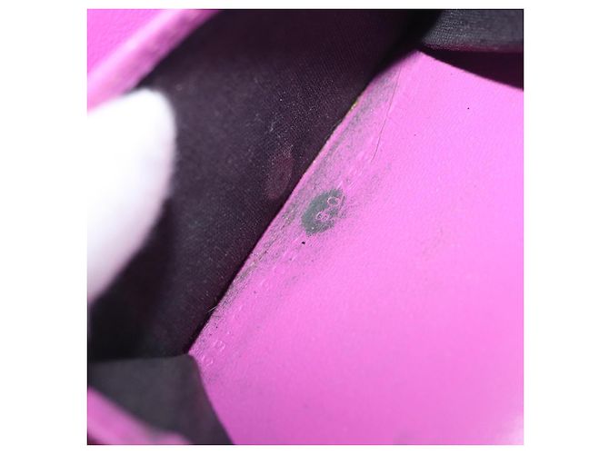 Portafoglio compatto BALENCIAGA in pelle rosa argento 558208 Auth 189571M - vista 11