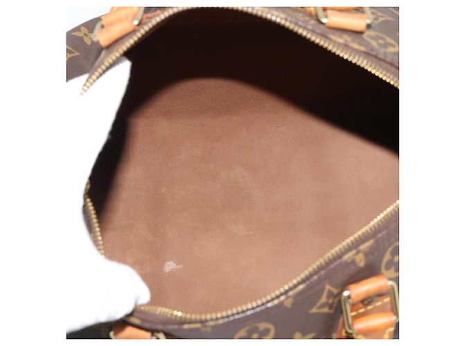 LOUIS VUITTON Borsa Monogram Speedy 30 M41526 LV Auth 189903 Monogramma - vista 10