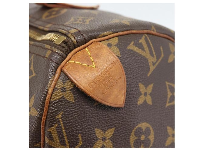 LOUIS VUITTON Borsa Monogram Speedy 30 M41526 LV Auth 189903 Monogramma - vista 19