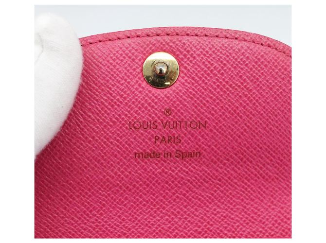 LOUIS VUITTON Multicolor Envelope Carte de Visite Case Black M66561 Auth 189659 - view 8