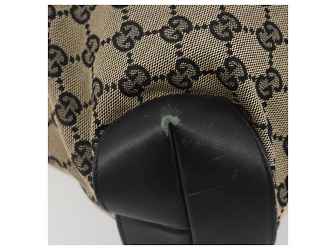 Borsa Tote GUCCI GG Canvas Beige 019 0401 Auth 187824 - vista 14