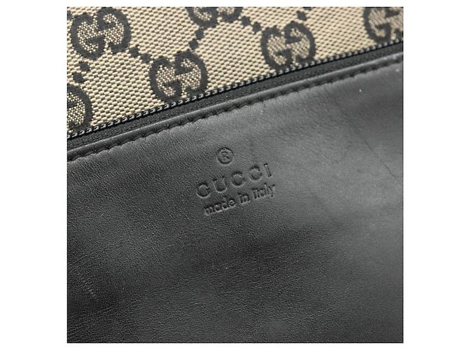 Borsa Tote GUCCI GG Canvas Beige 019 0401 Auth 187824 - vista 17