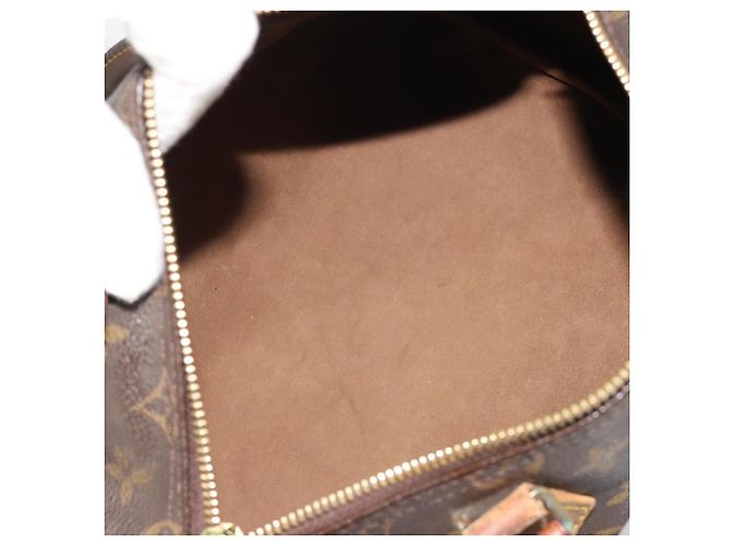 LOUIS VUITTON Borsa Monogram Speedy 25 M41528 LV Auth 187841 Monogramma - vista 11