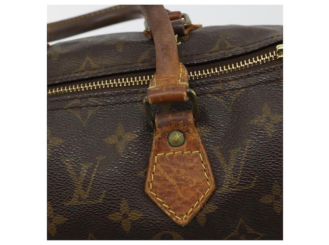 LOUIS VUITTON Borsa Monogram Speedy 25 M41528 LV Auth 187841 Monogramma - vista 19
