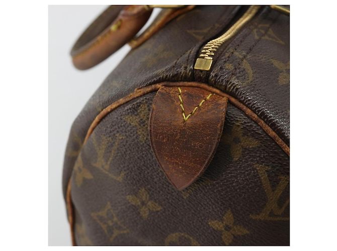 LOUIS VUITTON Borsa Monogram Speedy 25 M41528 LV Auth 187841 Monogramma - vista 20