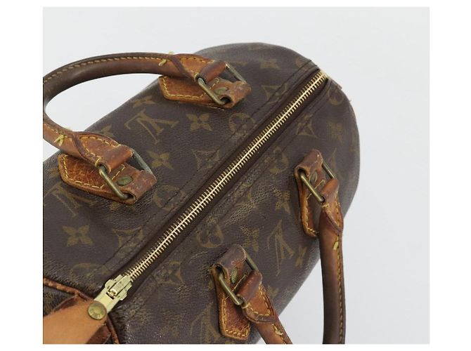 LOUIS VUITTON Borsa Monogram Speedy 25 M41528 LV Auth 187841 Monogramma - vista 6