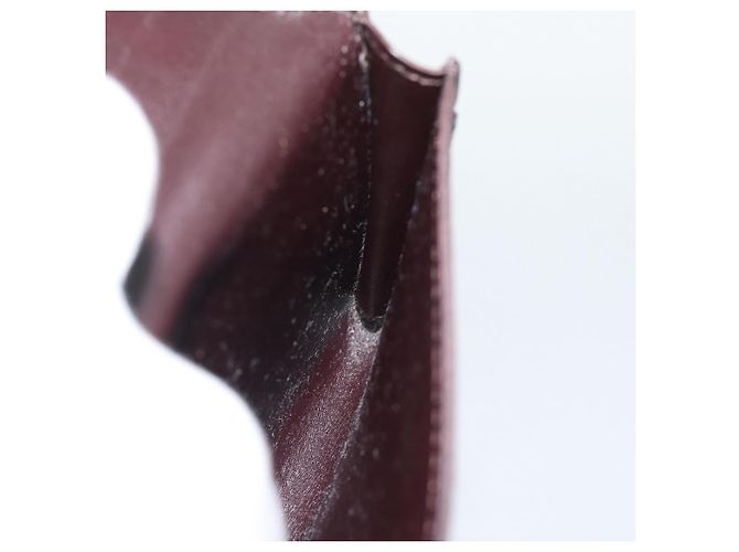 LOUIS VUITTON Vernis Anvelop Cult De Vuitto Case Amarante M91409 Auth 188631 Burdeos - vista 19