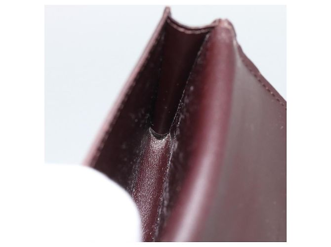 LOUIS VUITTON Vernis Anvelop Cult De Vuitto Case Amarante M91409 Auth 188631 Burdeos - vista 20
