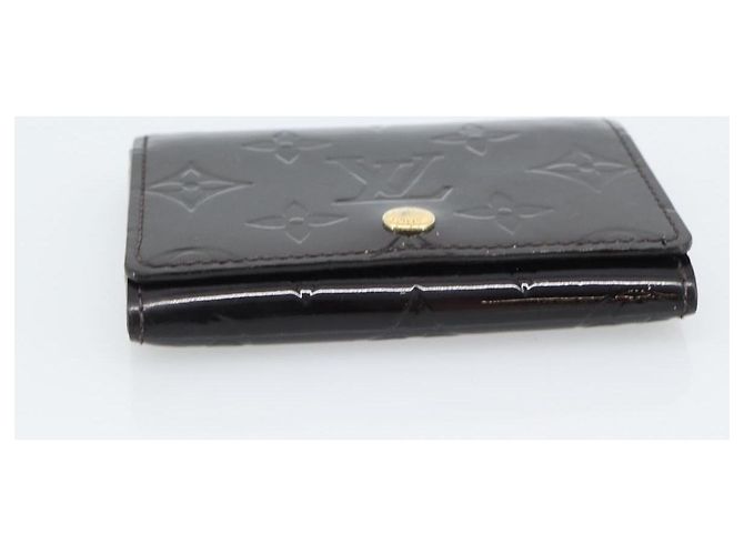 LOUIS VUITTON Vernis Anvelop Cult De Vuitto Case Amarante M91409 Auth 188631 Burdeos - vista 6