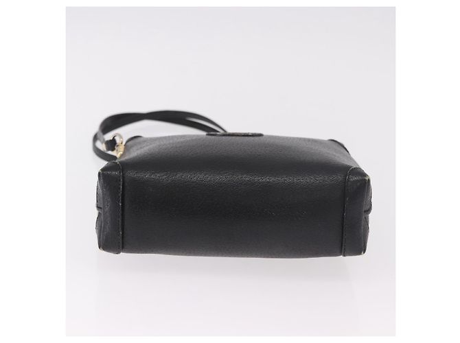 GUCCI Shoulder Bag Leather Black Gold 07 37 4916 Auth 189941 Golden - view 5