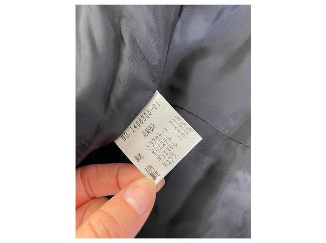 Chloé Vintage Chloe Crepe Midi Kleid Schwarz M - Ansicht 9