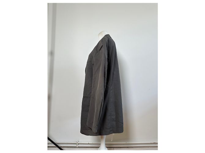 Giacca Vintage Issey Miyake in misto cotone da uomo Grigio M - vista 13