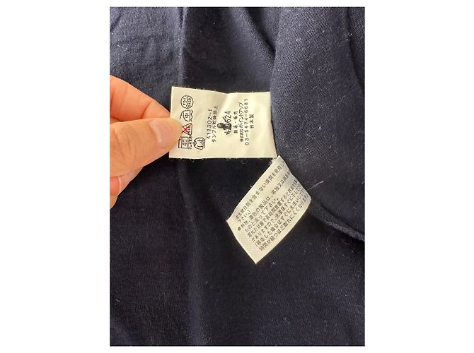 Autre Marque Vintage Issue Cotton Blend Jacket Navy Silver Buttons M Navy blue - view 8