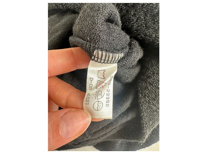 Chloé Vintage Chloe Wollmischung Langarmkleid Schwarz L - Ansicht 9