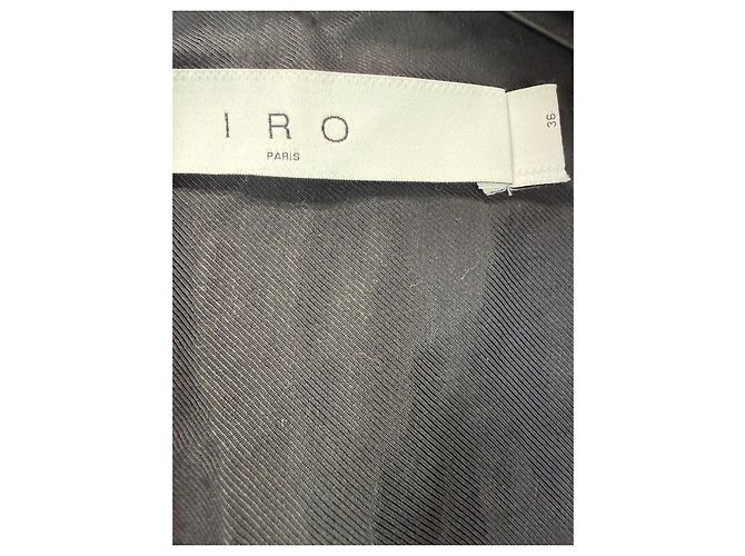 Giacca-camicia in tweed Rosal di IRO Nero Bianco Blu Multicolore Giallo - vista 5