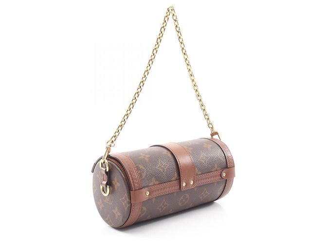Borsa Louis Vuitton Papillon Trunk Monogram Marrone Monogramma - vista 2