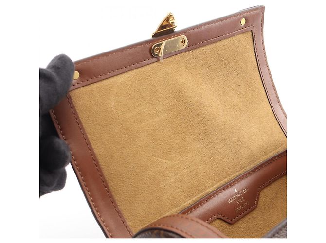Borsa Louis Vuitton Papillon Trunk Monogram Marrone Monogramma - vista 8