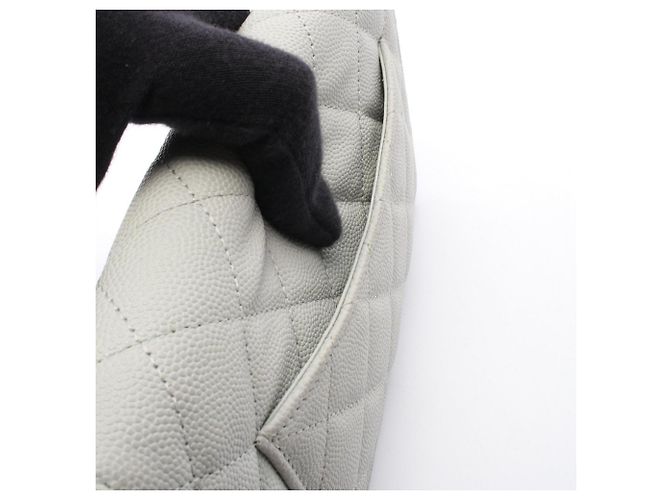Borsa Chanel Matelassé Grigia Marrone - vista 6