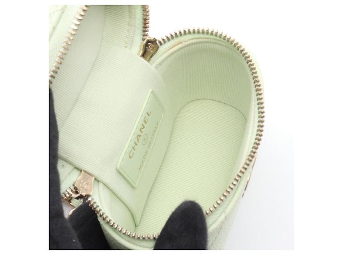 Borsa a Spalla Chanel Matelassé Verde - vista 3
