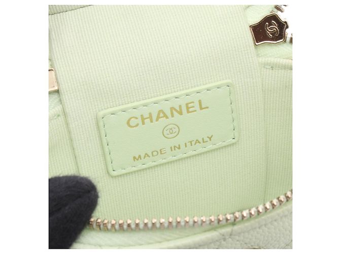 Borsa a Spalla Chanel Matelassé Verde - vista 4