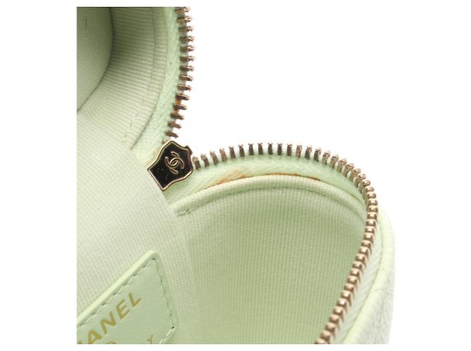 Borsa a Spalla Chanel Matelassé Verde - vista 6
