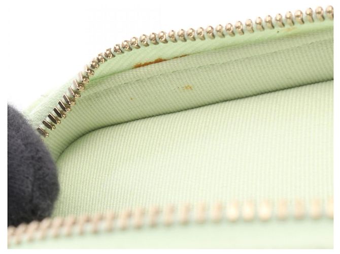 Borsa a Spalla Chanel Matelassé Verde - vista 7